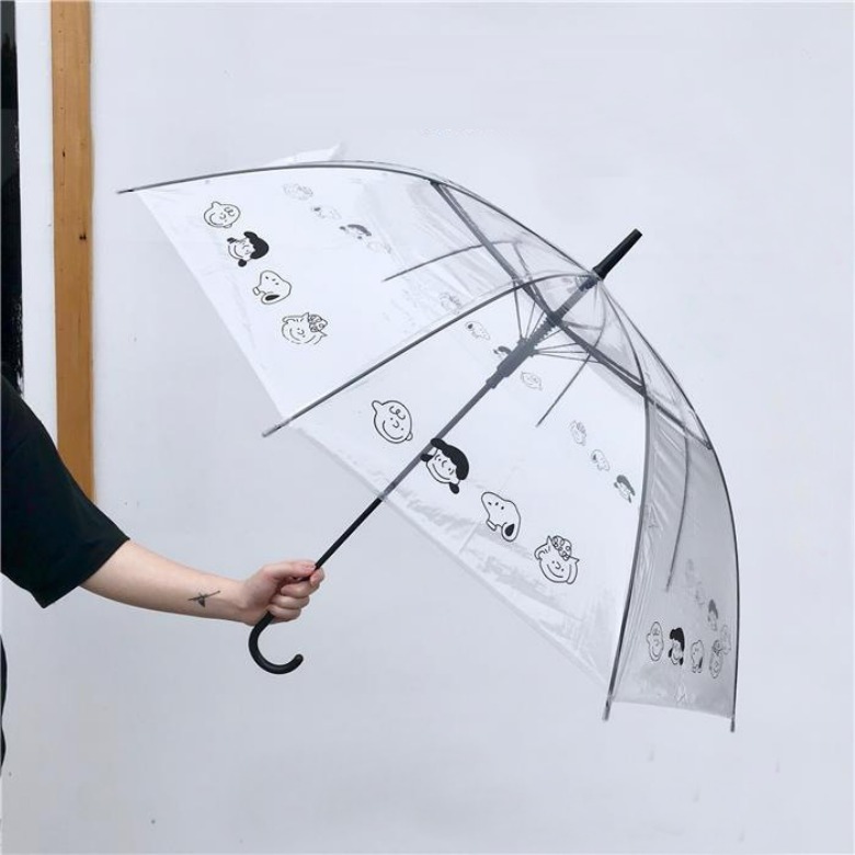 투명우산 스누피 레인 안전 우산